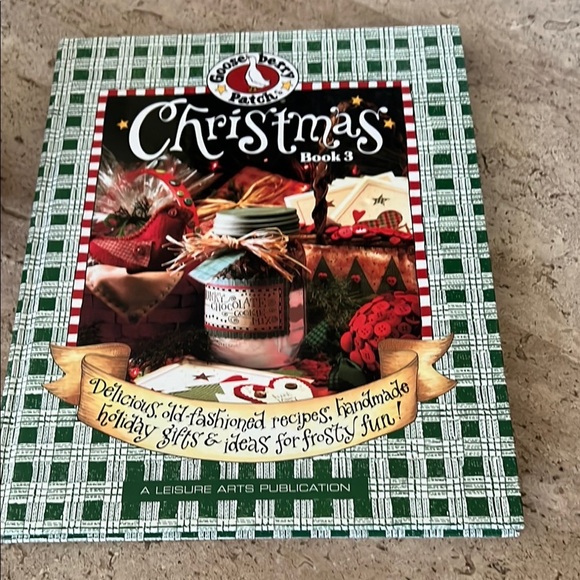 Goose Bery Patch Cookbook Christmas Book 3 - Picture 1 of 7